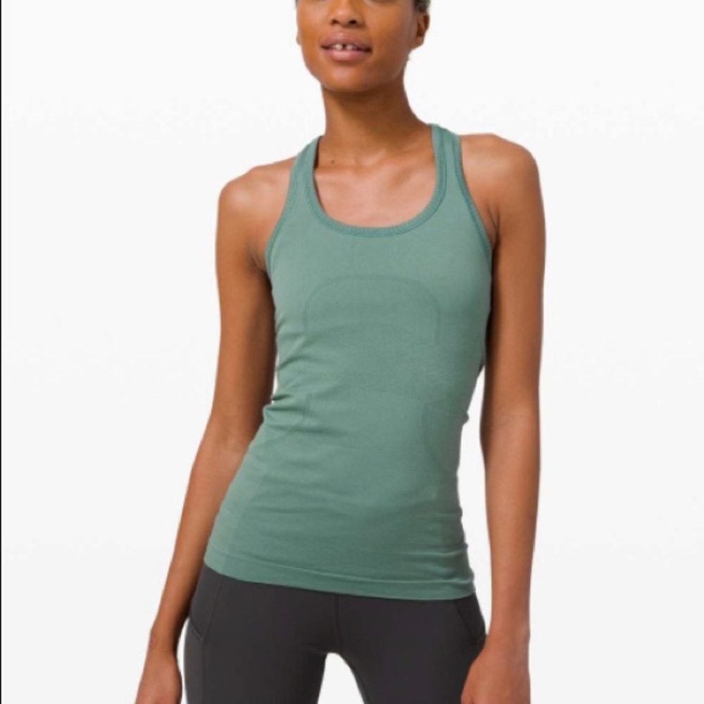 RARE Swiftly Tech Racerback - Tidewater Teal